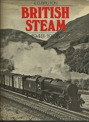 Imagen del vendedor de British Steam 1948-1955 a la venta por Chaucer Head Bookshop, Stratford on Avon