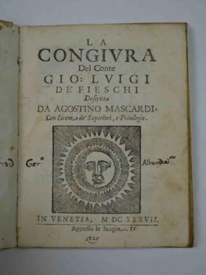 La congiura del Conte Gio. Luigi Fieschi&