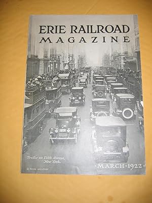 Imagen del vendedor de Erie Railroad Magazine March 1922 a la venta por Empire Books