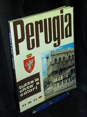 Perugia arte e storia. Tutta la citta a colori. (Bildband, viersprachig) -