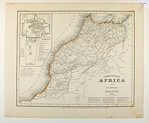 Nordwestliches Africa oder das Sultanat Marocco 1844.