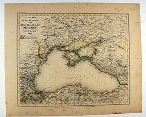 Neueste Karte der Küstenländer des Schwarzen Meeres. [.] 1845.