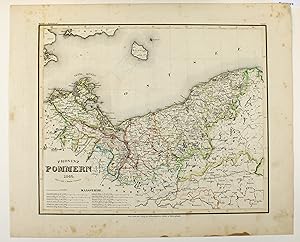 Provinz Pommern 1845.