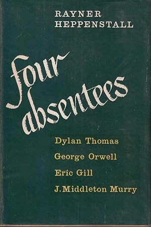 Imagen del vendedor de Four Absentees a la venta por Badger Books