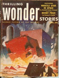 Image du vendeur pour THRILLING WONDER Stories: August, Aug. 1953 mis en vente par Books from the Crypt