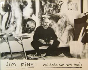 Seller image for Jim Dine Une Exposition Pour Paris for sale by Derringer Books, Member ABAA