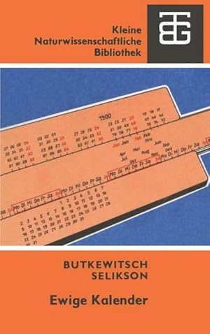 Bild des Verkufers fr Ewige Kalender zum Verkauf von AHA-BUCH GmbH