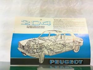 Bild des Verkufers fr Peugeot 204 querliegender Triebwerkblock. zum Verkauf von Antiquariat Ehbrecht - Preis inkl. MwSt.