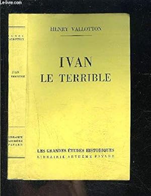 Image du vendeur pour Ivan le terrible mis en vente par JLG_livres anciens et modernes