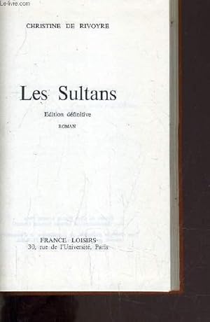 Imagen del vendedor de LES SULTANS. a la venta por Le-Livre