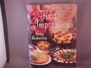 Seller image for First Impressions: 175 Memorable Appetizers and First Courses for sale by Gene The Book Peddler