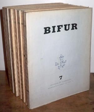 Bifur. Numéro 3. Septembre 1929.