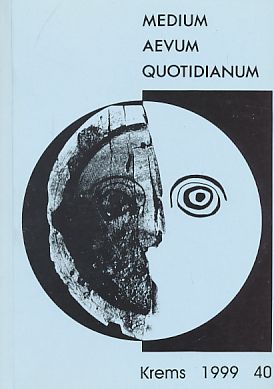 Bild des Verkufers fr Medium Aevum Quotidianum. Nr. 40. zum Verkauf von Fundus-Online GbR Borkert Schwarz Zerfa