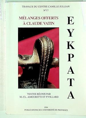 Eykpata: Melanges Offerts a Claude Vatin