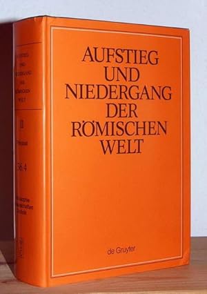 Bild des Verkufers fr Aufstieg und Niedergang der Rmischen Welt. Teil II: Principat. Band 36.4. [von insgesamt 5 Teilbnden]. Philosophie, Wissenschaften, Technik: Philosophie (Epikureismus, Skeptizismus, Kynismus, Orphica, Doxographica). zum Verkauf von Antiquariat Stefan Wulf