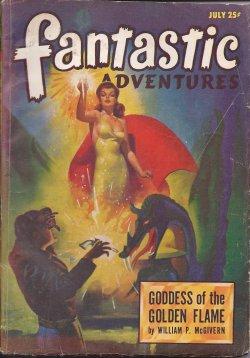 Image du vendeur pour FANTASTIC ADVENTURES: July 1947 mis en vente par Books from the Crypt