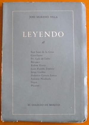 Leyendo a San Juan de la Cruz, Garcilaso, Francisco Luis de León, Bécquer, Rubén Darío, Juna Ramó...