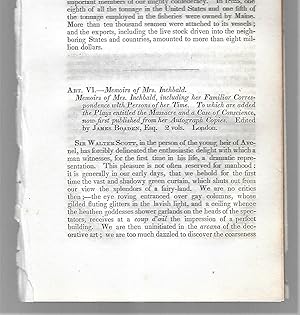 Seller image for Memoirs Of Mrs. Inchbald Including Her Familiar Correspondence With Persons Of Her Time, Book Review for sale by Legacy Books II