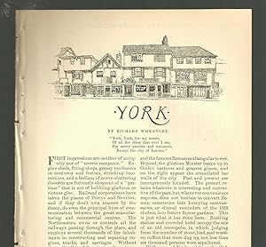 Imagen del vendedor de York a la venta por Legacy Books II