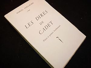 Le dires de Cadet, pièces et poèmes bourbonnais