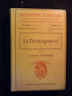 La tératogenèse