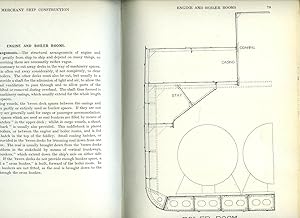 Image du vendeur pour Merchant Ship Construction Especially Written for the Merchant Navy mis en vente par Little Stour Books PBFA Member