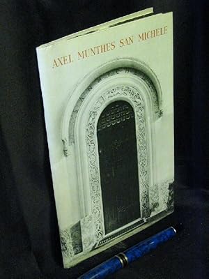 Axel Munthes San Michele. Ein Führer für Besucher. -