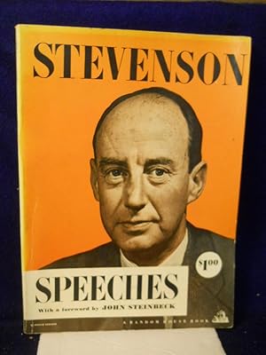 Bild des Verkufers fr Speeches of Adlai Stevenson zum Verkauf von Gil's Book Loft