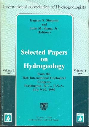 Selected Papers on Hydrogeology. ( VOLUME 1 - 1990 )