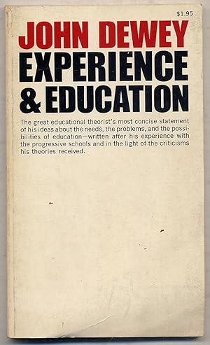 Seller image for Experience and Education for sale by Between the Covers-Rare Books, Inc. ABAA