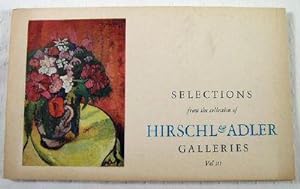 Seller image for Selections from the Collection of Hirschl & Adler Galleries. Vol. III for sale by Resource Books, LLC