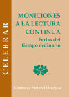 Seller image for MONICIONES A LA LECTURA CONTINUA for sale by AG Library