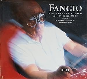 Bild des Verkufers fr Fangio. Ein Pirelli Album von Stirling Moss. zum Verkauf von Antiquariat Bcheretage