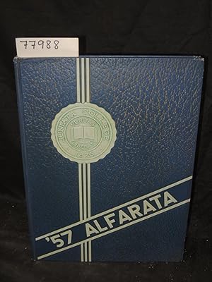Image du vendeur pour PRESENTING THE 1957 ALFARATA Yearbook mis en vente par Princeton Antiques Bookshop