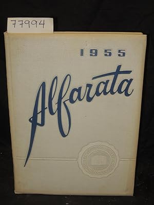Image du vendeur pour A YEAR AT JUNIATA COLLEGE - THROUGH THE PAGES OF THE 1955 ALFARATA mis en vente par Princeton Antiques Bookshop