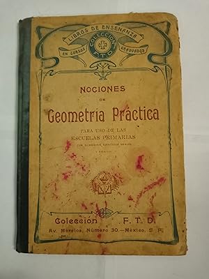Imagen del vendedor de NOCIONES DE GEOMETRIA PRACTICA a la venta por Gibbon Libreria