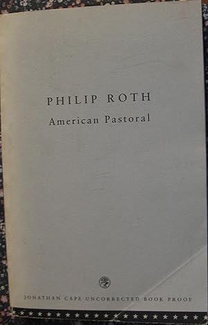 Bild des Verkufers fr American Pastoral****PROOF zum Verkauf von eclecticbooks