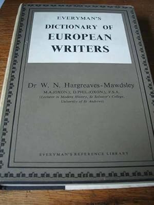 Everymans Dictionary of European Writers