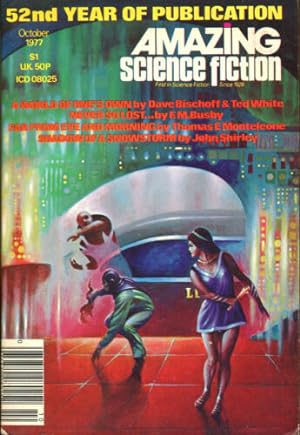 Bild des Verkufers fr Amazing Science Fiction October, 1977 zum Verkauf von Dearly Departed Books