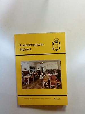 Seller image for Lauenburgische Heimat. Neue Folge. Heft 176 for sale by ANTIQUARIAT Franke BRUDDENBOOKS