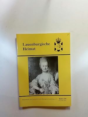 Seller image for Lauenburgische Heimat. Neue Folge. Heft 159 for sale by ANTIQUARIAT Franke BRUDDENBOOKS
