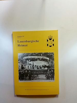 Bild des Verkufers fr Lauenburgische Heimat. Neue Folge. Heft 187 zum Verkauf von ANTIQUARIAT Franke BRUDDENBOOKS