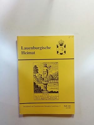 Bild des Verkufers fr Lauenburgische Heimat. Neue Folge. Heft 141. zum Verkauf von ANTIQUARIAT Franke BRUDDENBOOKS