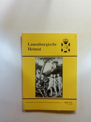 Seller image for Lauenburgische Heimat. Neue Folge. Heft 152 for sale by ANTIQUARIAT Franke BRUDDENBOOKS