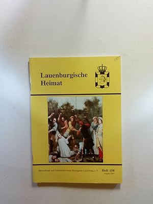 Bild des Verkufers fr Lauenburgische Heimat. Neue Folge. Heft 158 zum Verkauf von ANTIQUARIAT Franke BRUDDENBOOKS