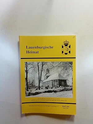 Bild des Verkufers fr Lauenburgische Heimat. Neue Folge. Heft 166 zum Verkauf von ANTIQUARIAT Franke BRUDDENBOOKS