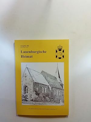 Bild des Verkufers fr Lauenburgische Heimat. Neue Folge. Heft 186 zum Verkauf von ANTIQUARIAT Franke BRUDDENBOOKS