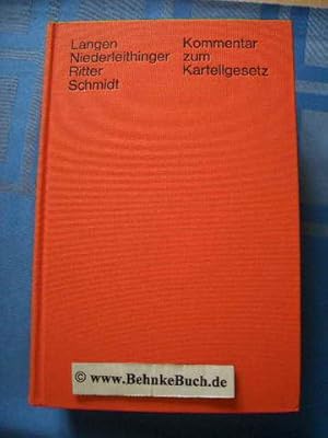 Image du vendeur pour Kommentar zum Kartellgesetz (GWB). Gesetz gegen Wettbewerbsbeschrnkungen mit Erluterungen fr die Praxis. mis en vente par Antiquariat BehnkeBuch