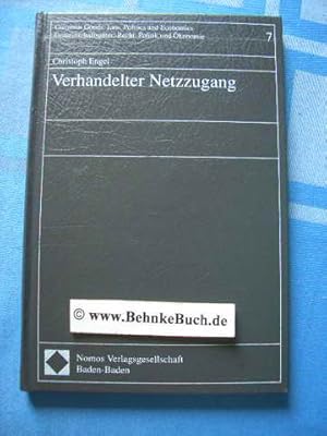 Bild des Verkufers fr Verhandelter Netzzugang. Common goods ; Vol. 7 : Legal series zum Verkauf von Antiquariat BehnkeBuch