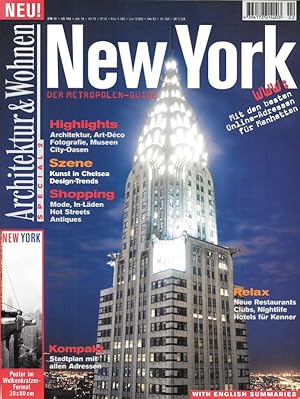 Imagen del vendedor de New York Der Metropolen-Guide Architektur & Wohnen Special 2 a la venta por Flgel & Sohn GmbH